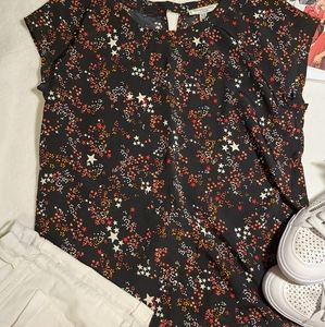 Abercrombie & Fitch Stars Sleeveless Blouse